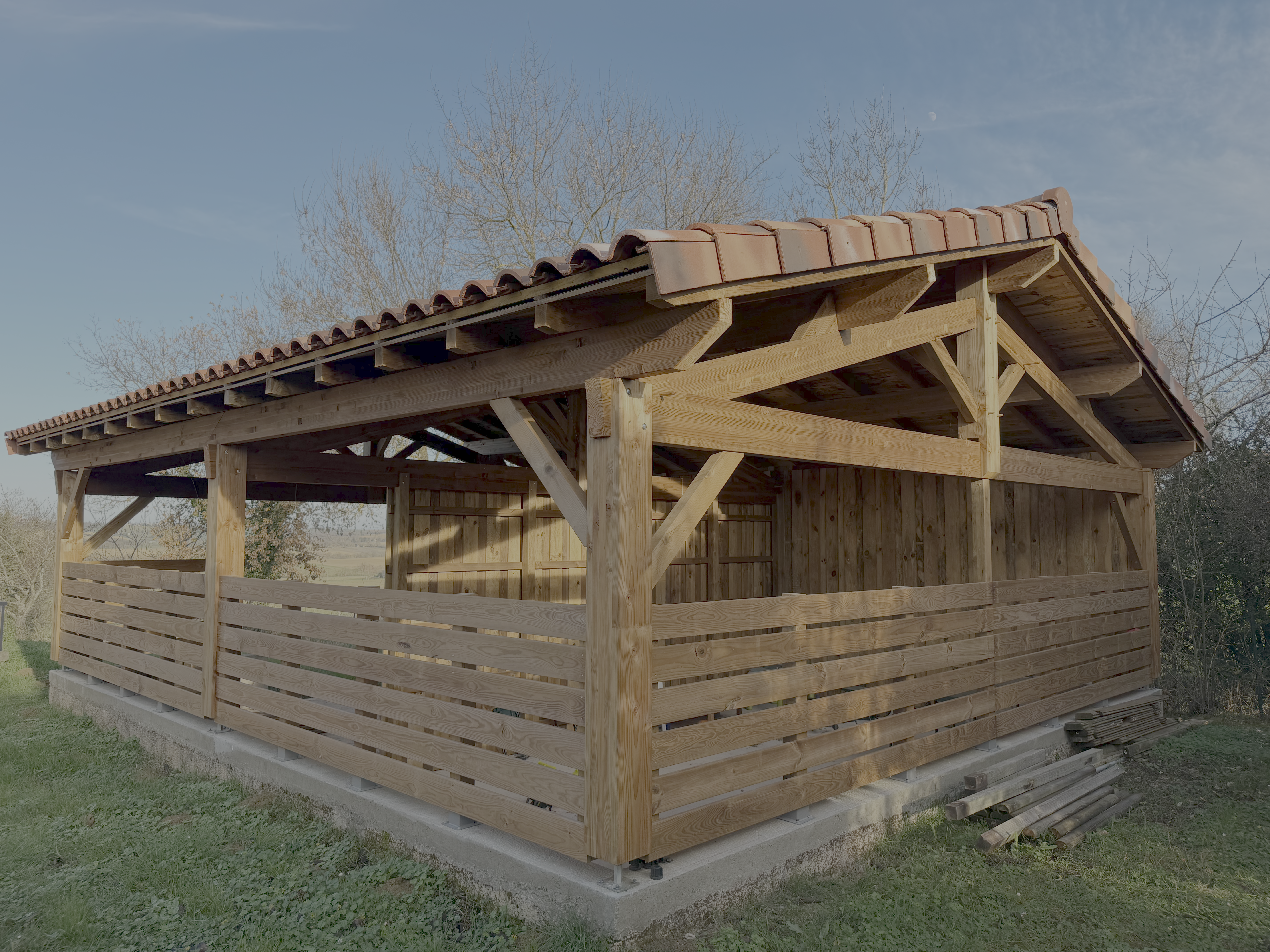 charpent
						   traditionnelle